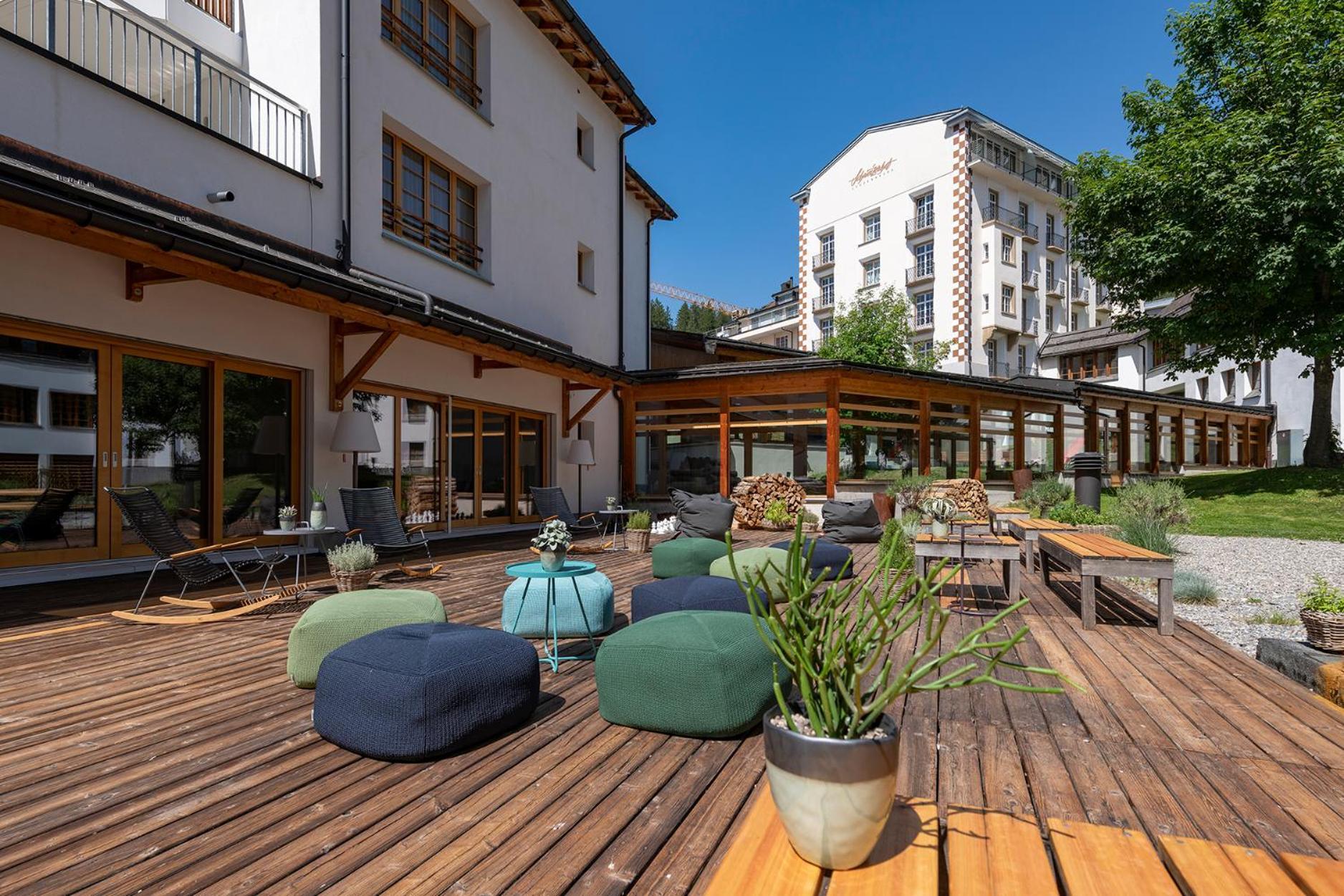 Hotel Schweizerhof Ленцергайде Екстер'єр фото